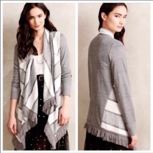 Anthro Saturday Sunday Elise striped cardigan